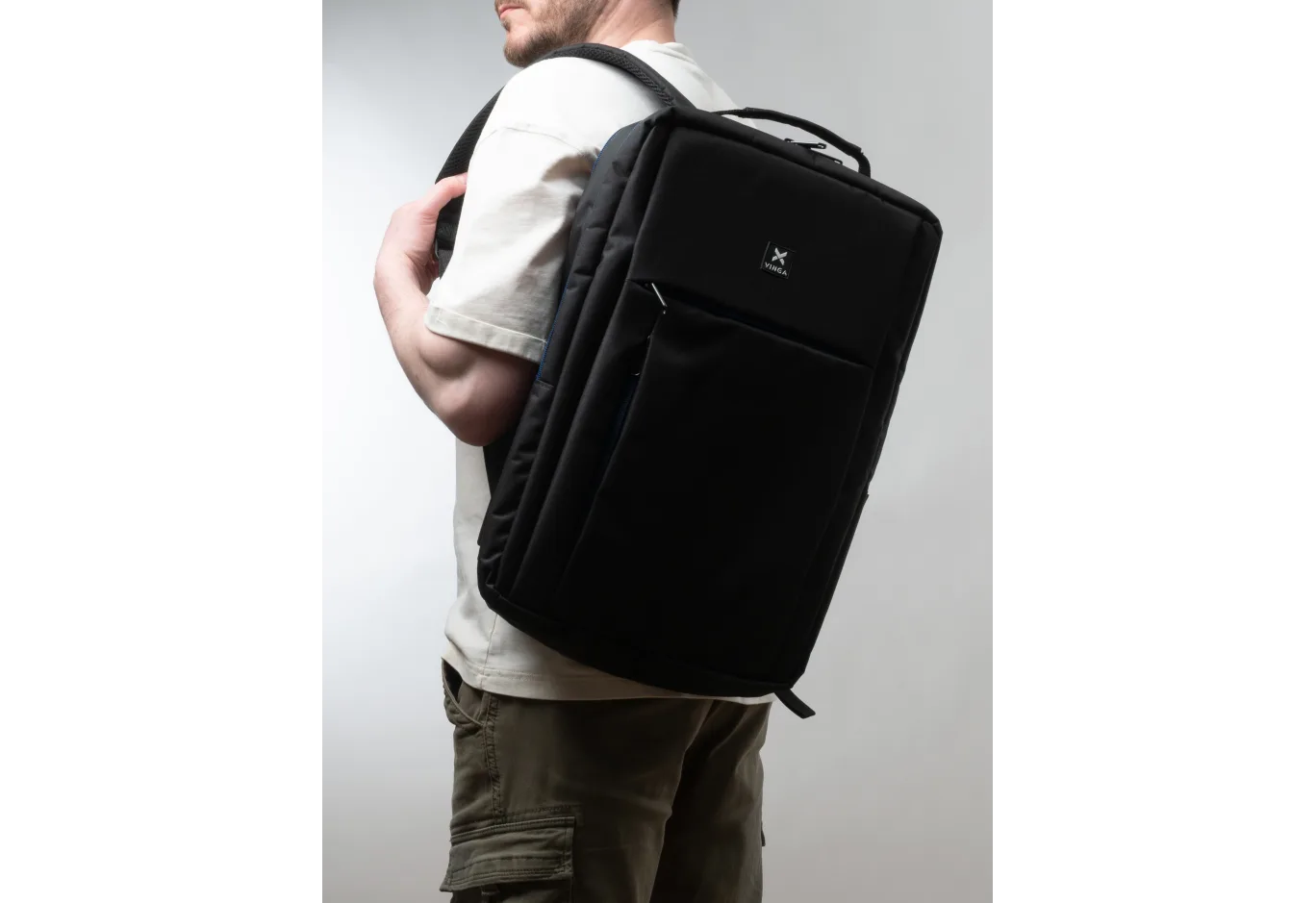 Рюкзак для ноутбука Vinga 17.3" NBP717 Black (NBP717BK)