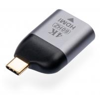 Перехідник Type-C Male to HDMI 2.0 4K60Hz compact Vinga (VCPATCHDMI2C)