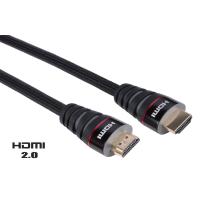 Кабель мультимедійний HDMI M to HDMI M 1.5m Vinga (HDMI01-1.5)