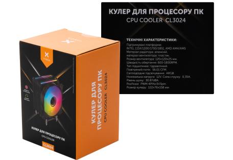 Кулер до процесора Vinga CL3024