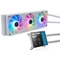 Система рідинного охолодження Vinga Storm White