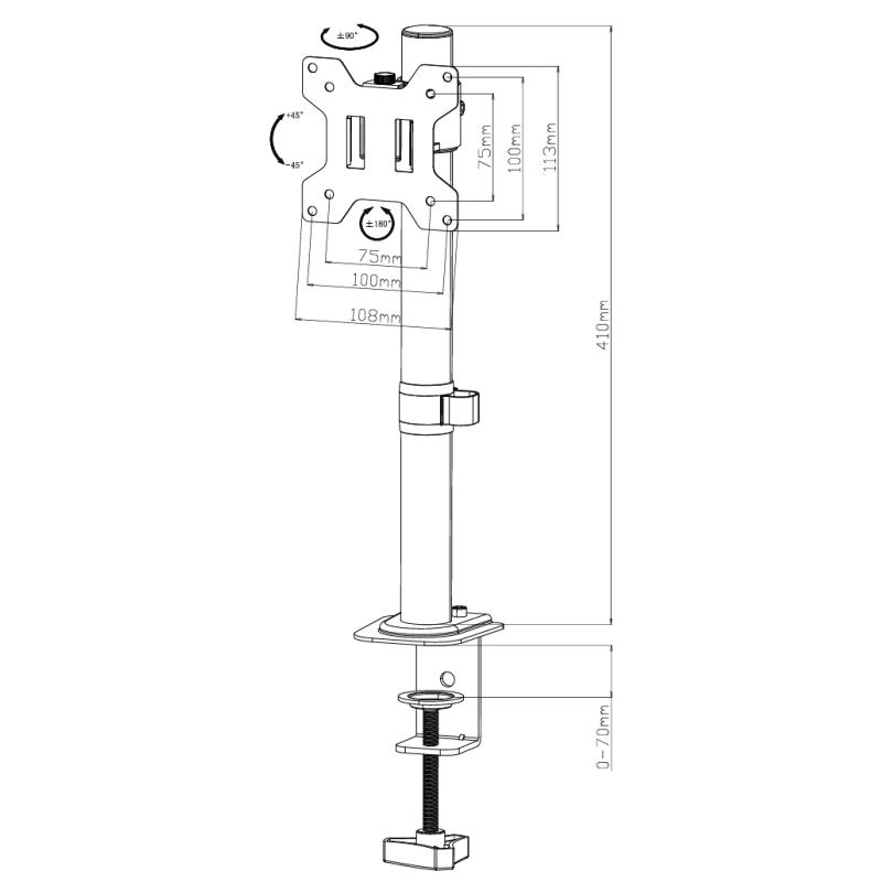 Кронштейн Vinga TD30-1051