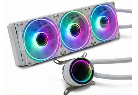 Система рідинного охолодження Vinga Wave White