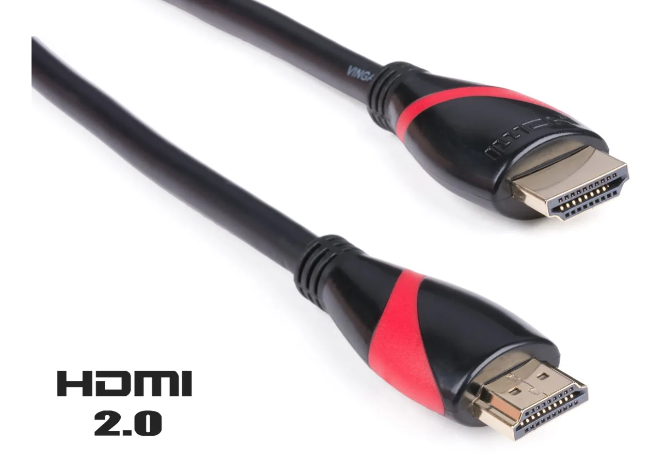 Кабель мультимедійний HDMI M to HDMI M 5.0m Vinga (HDMI02-5.0)