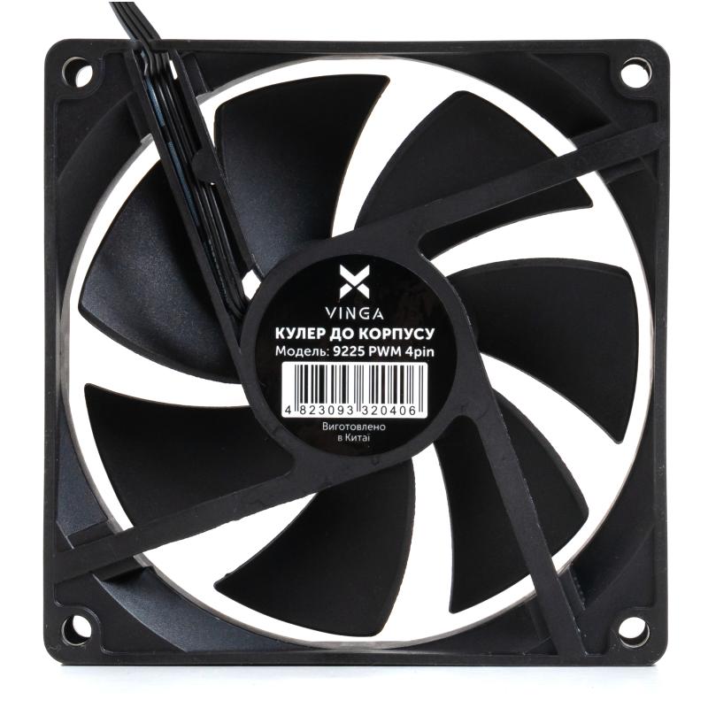 Кулер до корпусу Vinga 9225 PWM 4pin