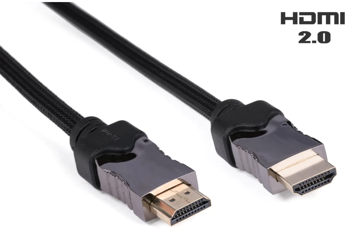 Кабель мультимедійний HDMI M to HDMI M 1.0m Vinga (HDMI03-1.0)
