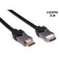 Кабель мультимедійний HDMI M to HDMI M 1.0m Vinga (HDMI03-1.0)