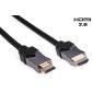 Кабель мультимедийный HDMI to HDMI 1.0m Vinga (HDMI03-1.0)