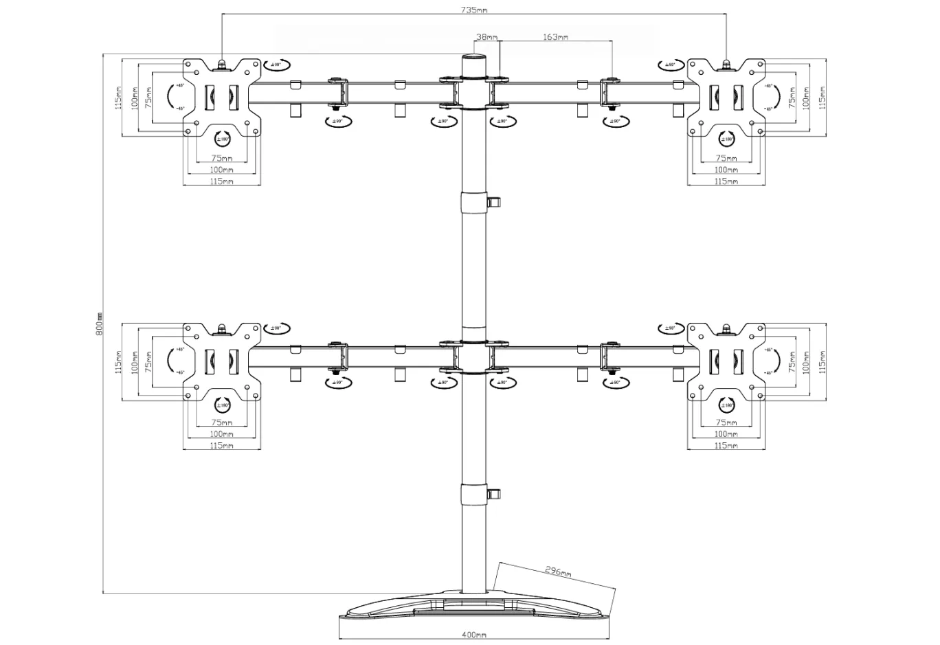 Bracket Vinga TD22-1054