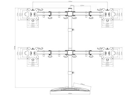 Кронштейн Vinga TD22-1054