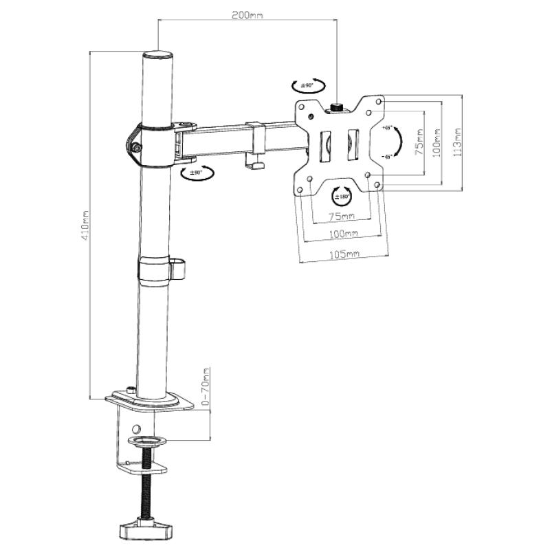 Кронштейн Vinga TD31-1051