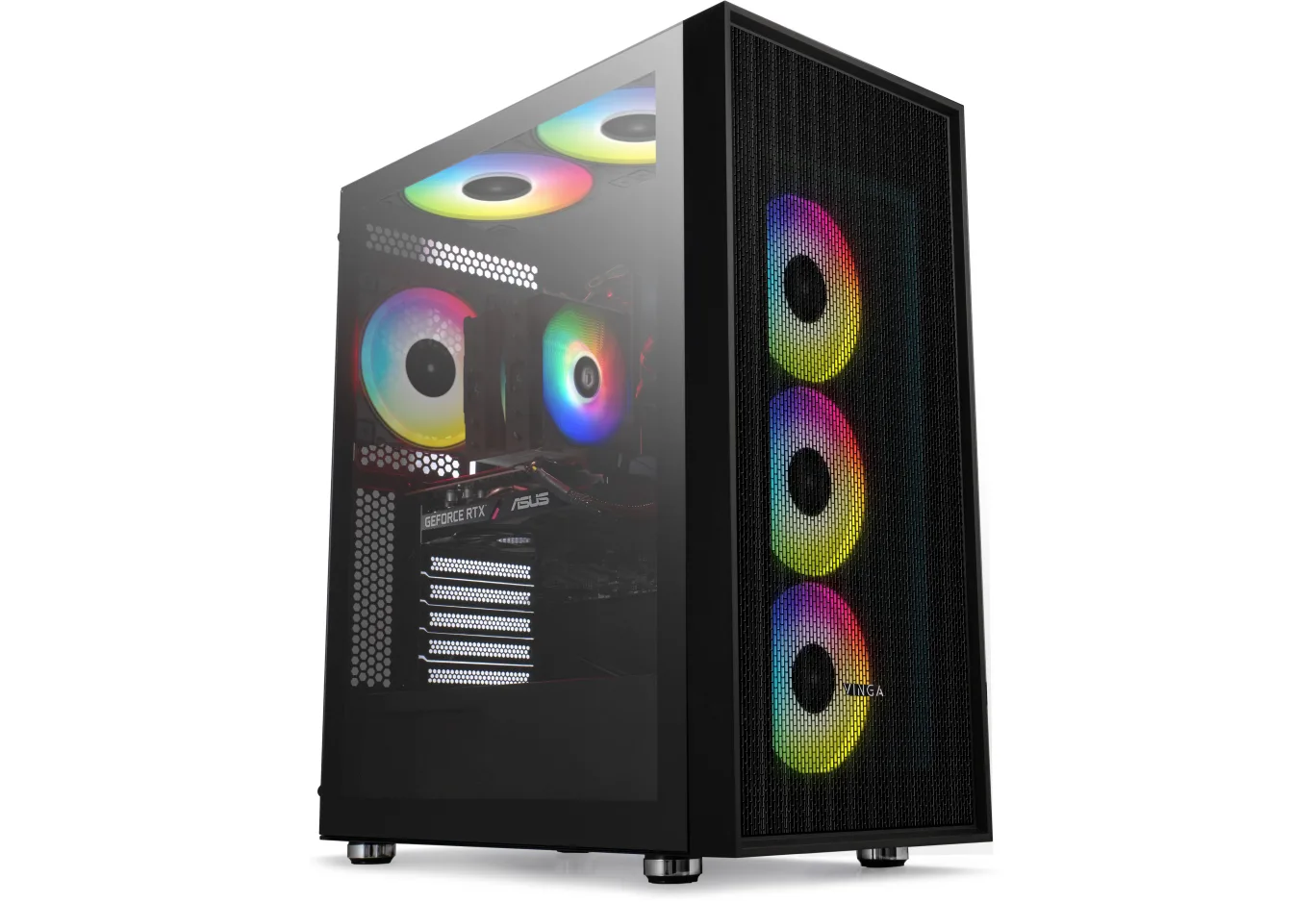 Computer Vinga Pillar Black (V12400F.22)