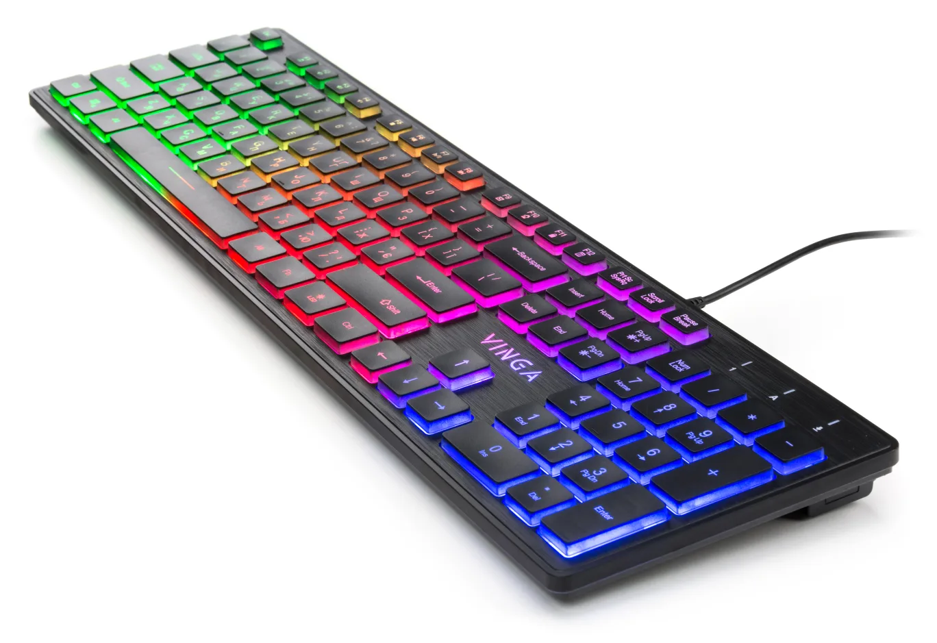 Keyboard Vinga KB410 black