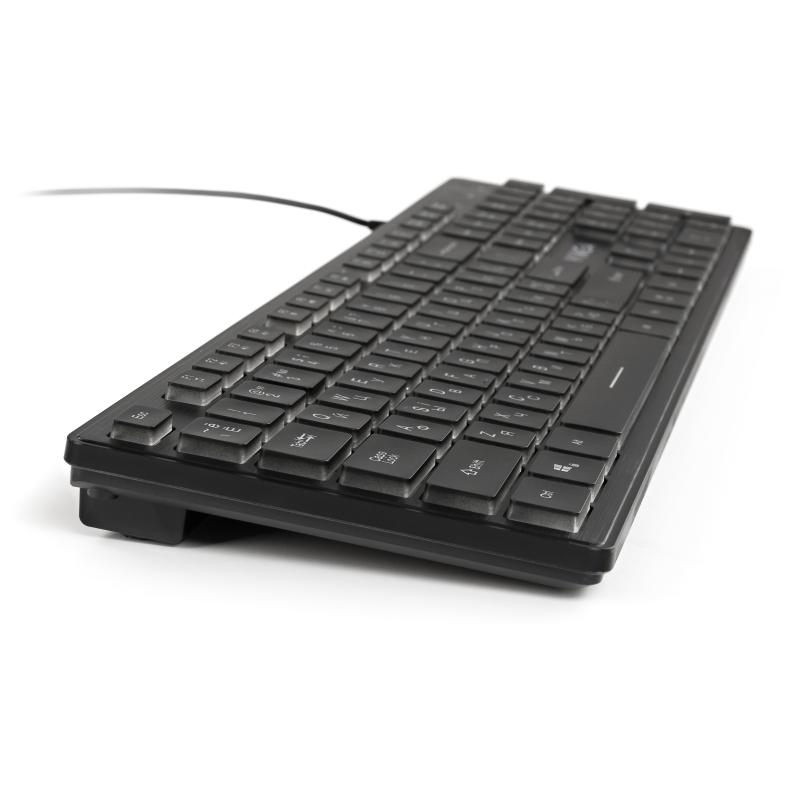 Клавіатура Vinga KB410 black