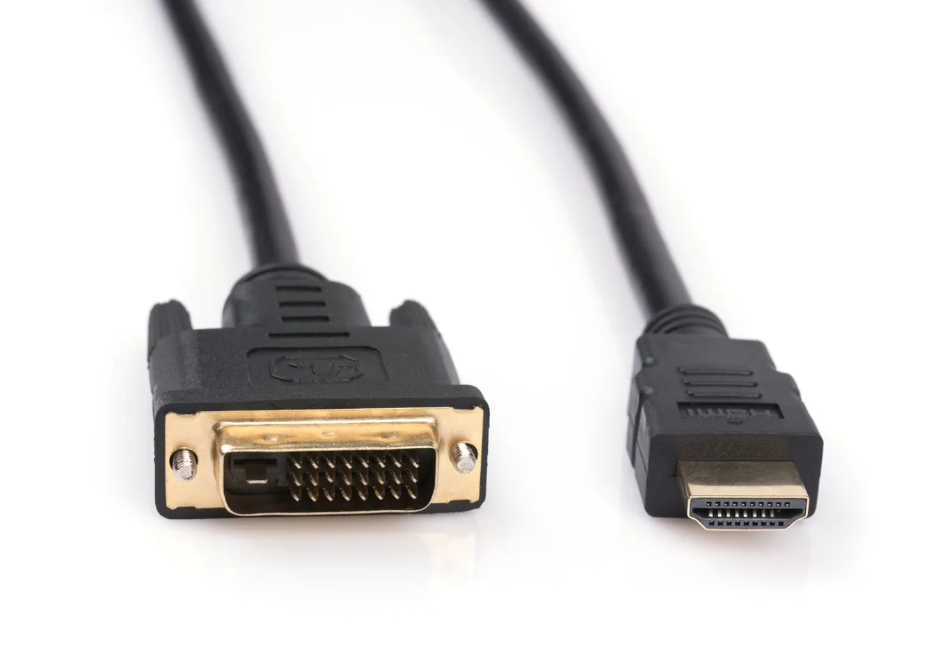 Кабель мультимедійний HDMI M to DVI M 1.8m 24+1pin Vinga (HDMIDVI01-1.8)