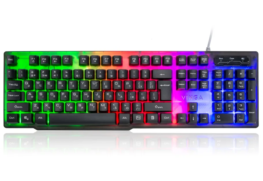 Keyboard Vinga KB414 black