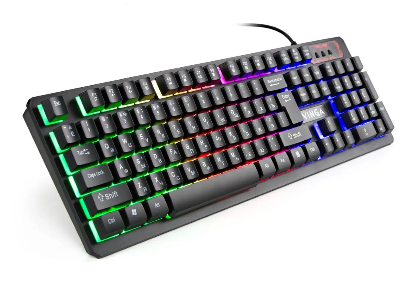 Клавіатура Vinga KB421 black