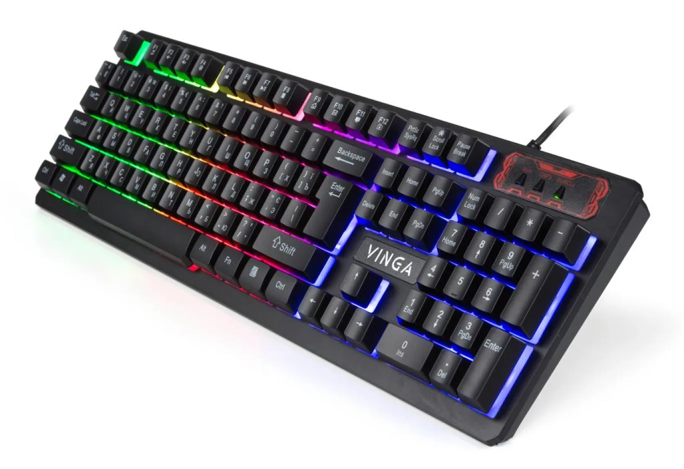 Клавіатура Vinga KB421 black