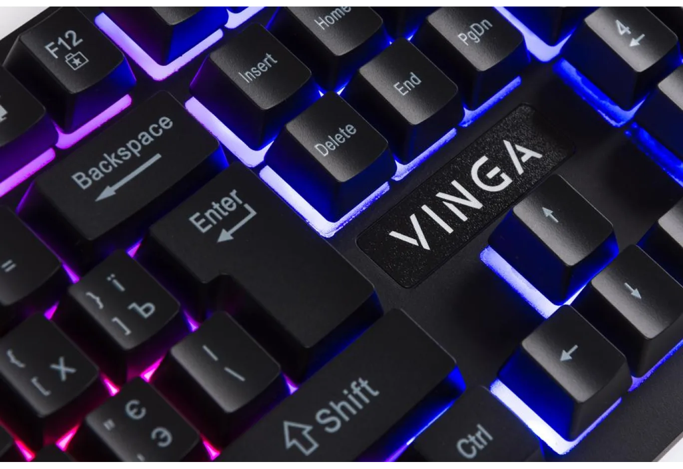 Клавіатура Vinga KB421 black