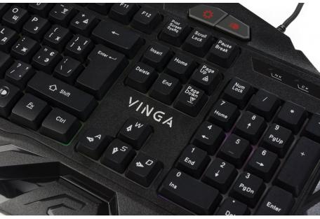 Клавиатура Vinga KBG417 black