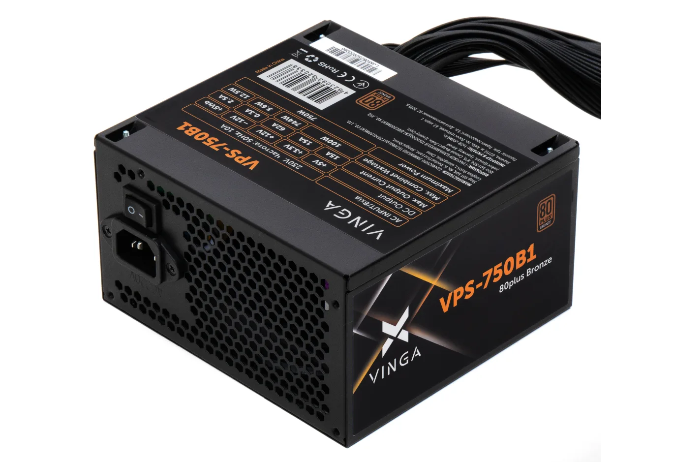 Power supply Vinga 750W (VPS-750B1)