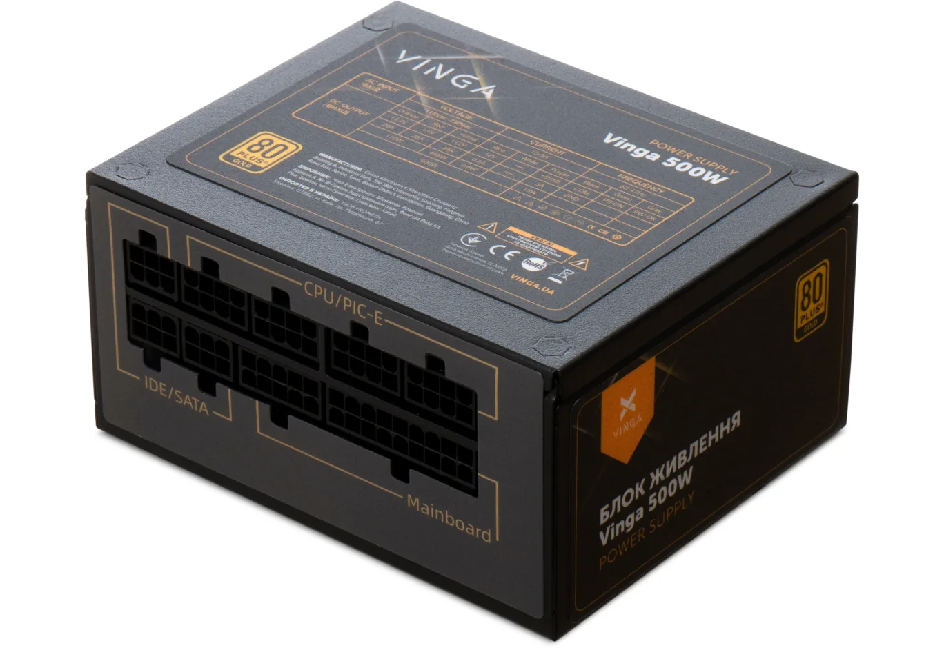 Блок живлення Vinga 500W (SFX-500G)