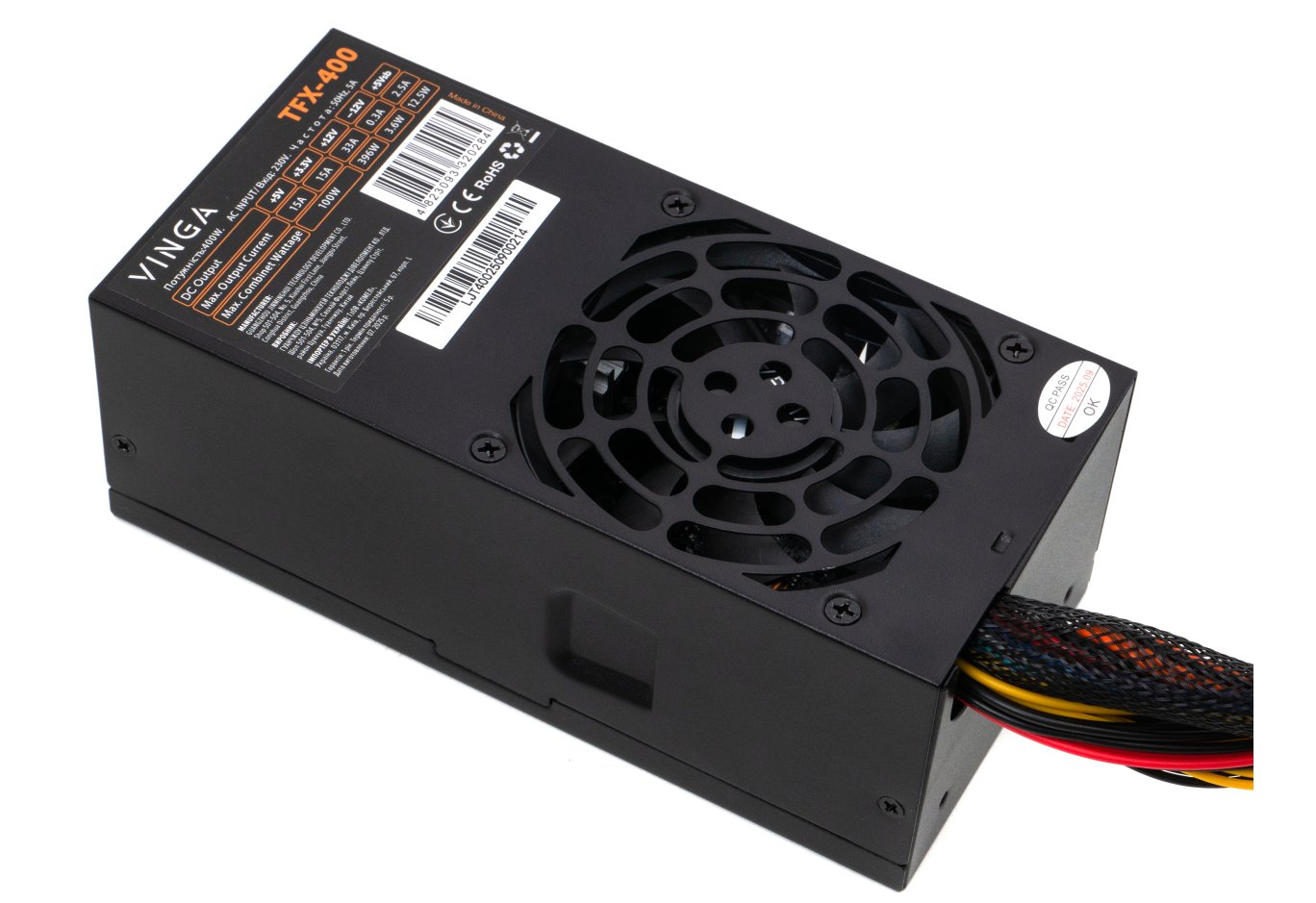 Блок живлення Vinga 400W ОЕМ (TFX-400)
