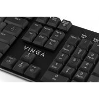 Клавиатура Vinga KBGM-395 black