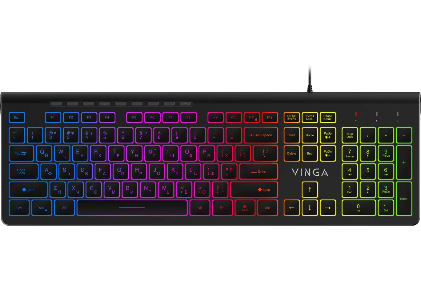 Keyboard Vinga KB-460 Black