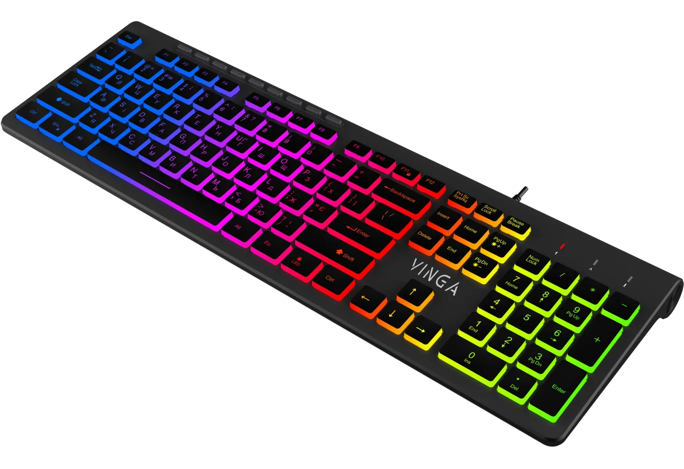 Keyboard Vinga KB-460 Black