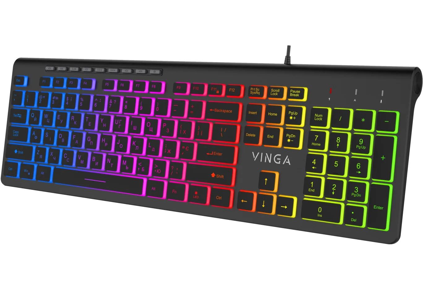 Keyboard Vinga KB-460 Black