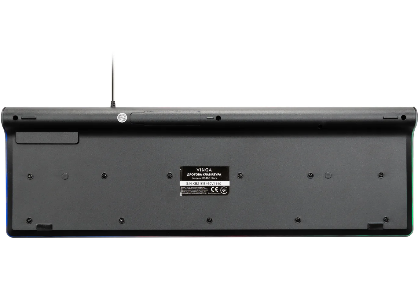 Keyboard Vinga KB-460 Black