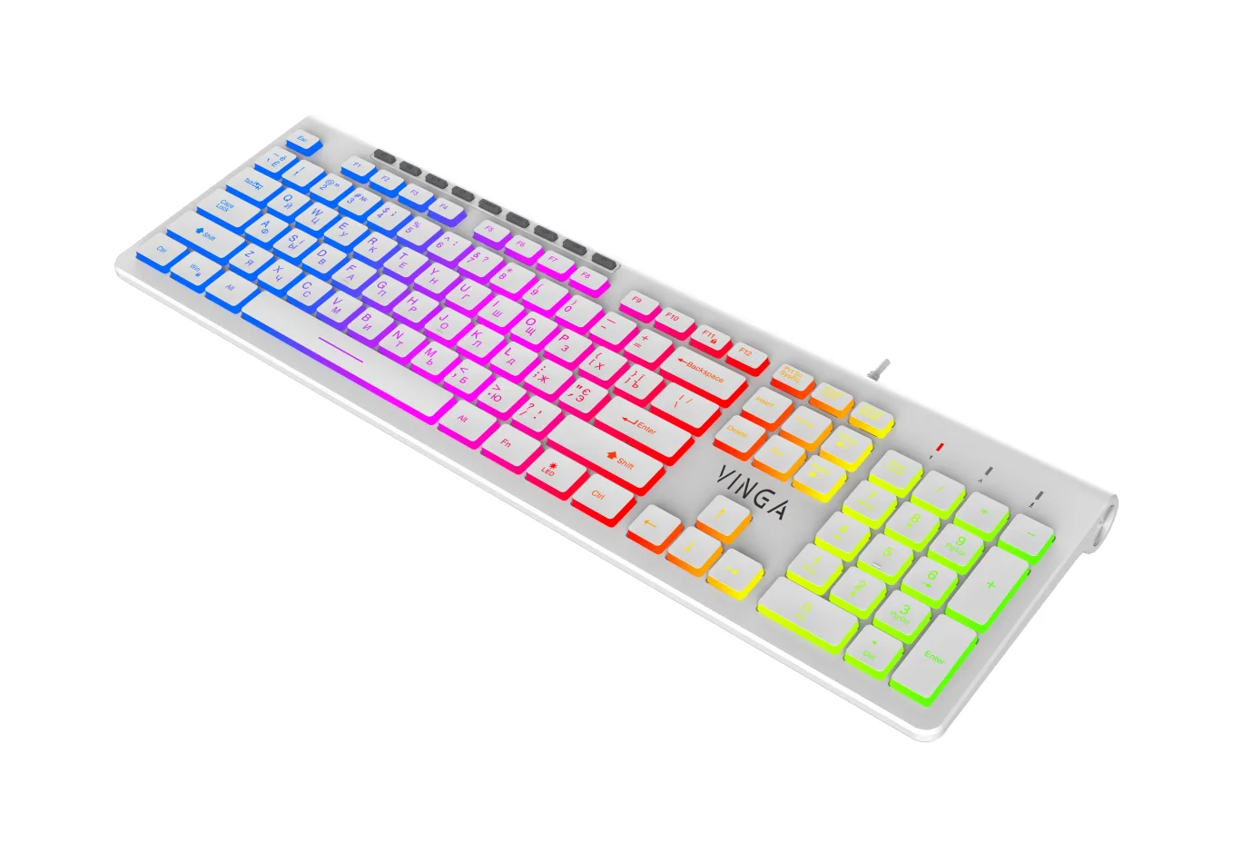 Keyboard Vinga KB-460 White