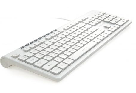 Клавіатура Vinga KB-460 White