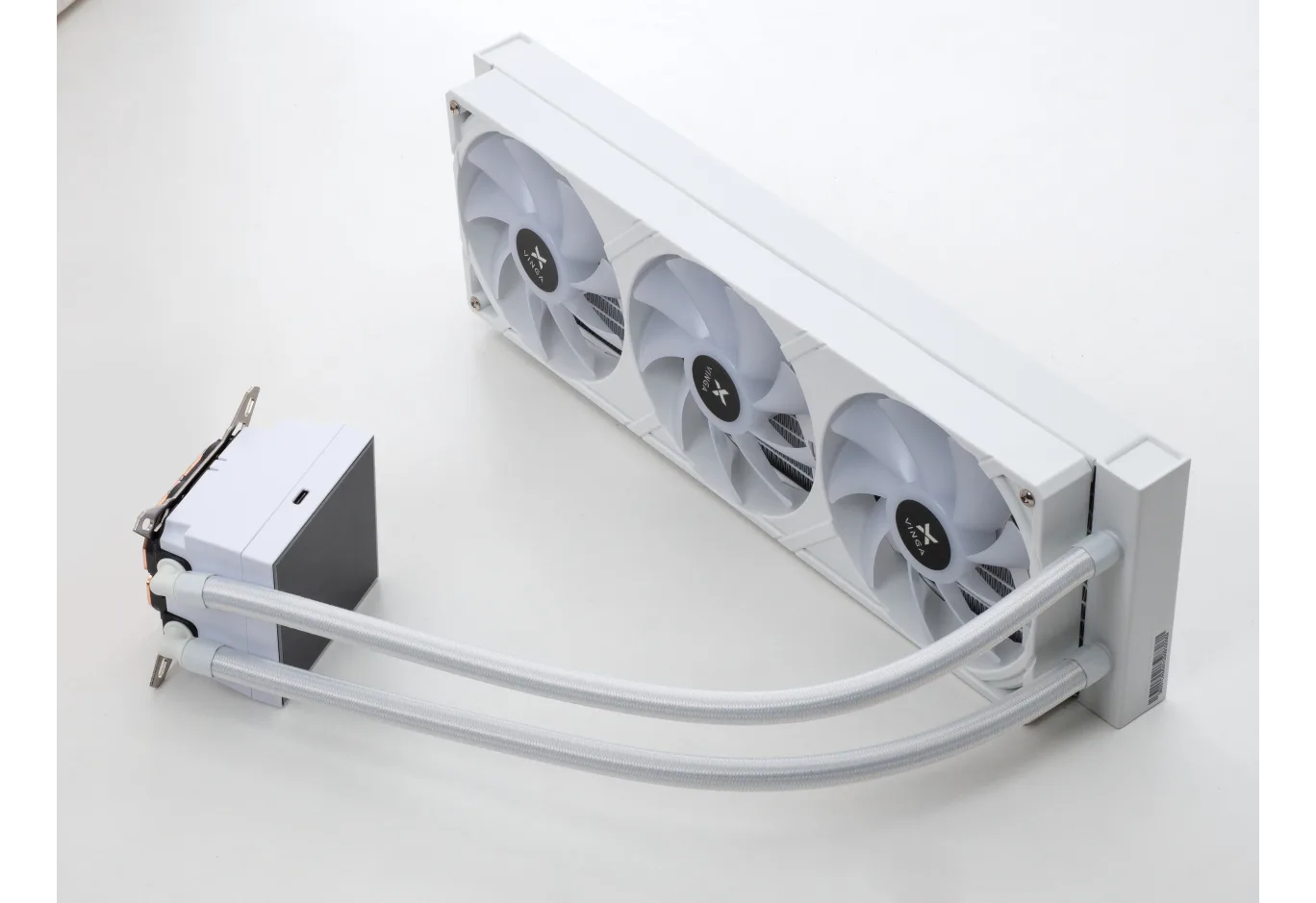 Система рідинного охолодження Vinga Storm White