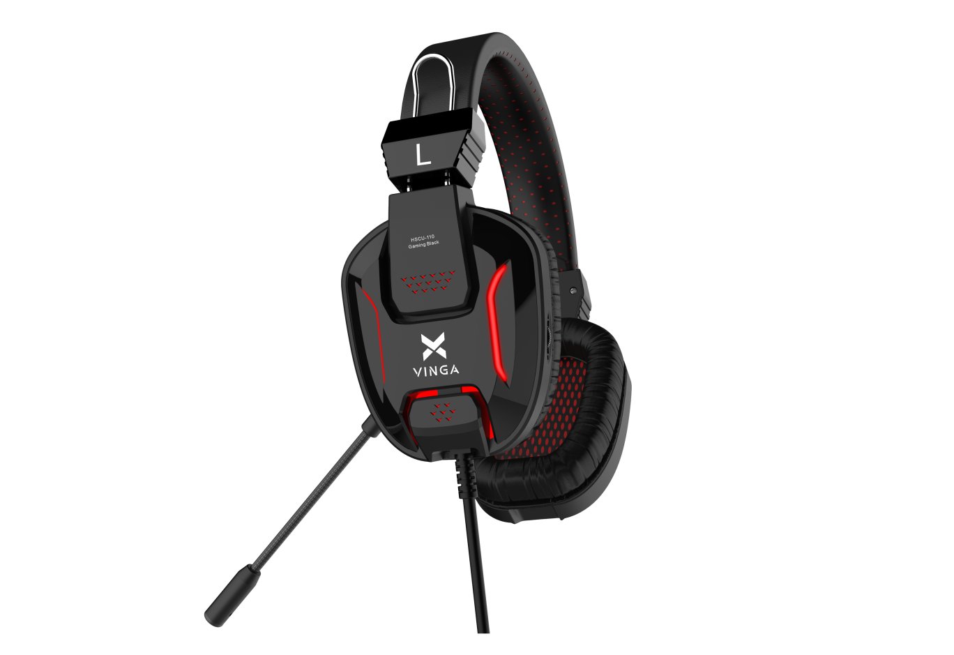 Навушники Vinga HSCU-110 Gaming Black (HSCU-110)