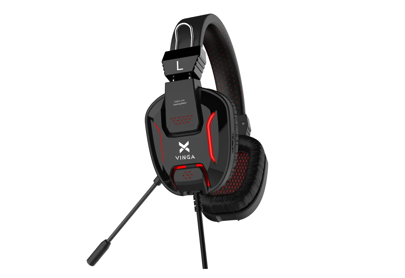 Навушники Vinga HSCU-110 Gaming Black (HSCU-110)