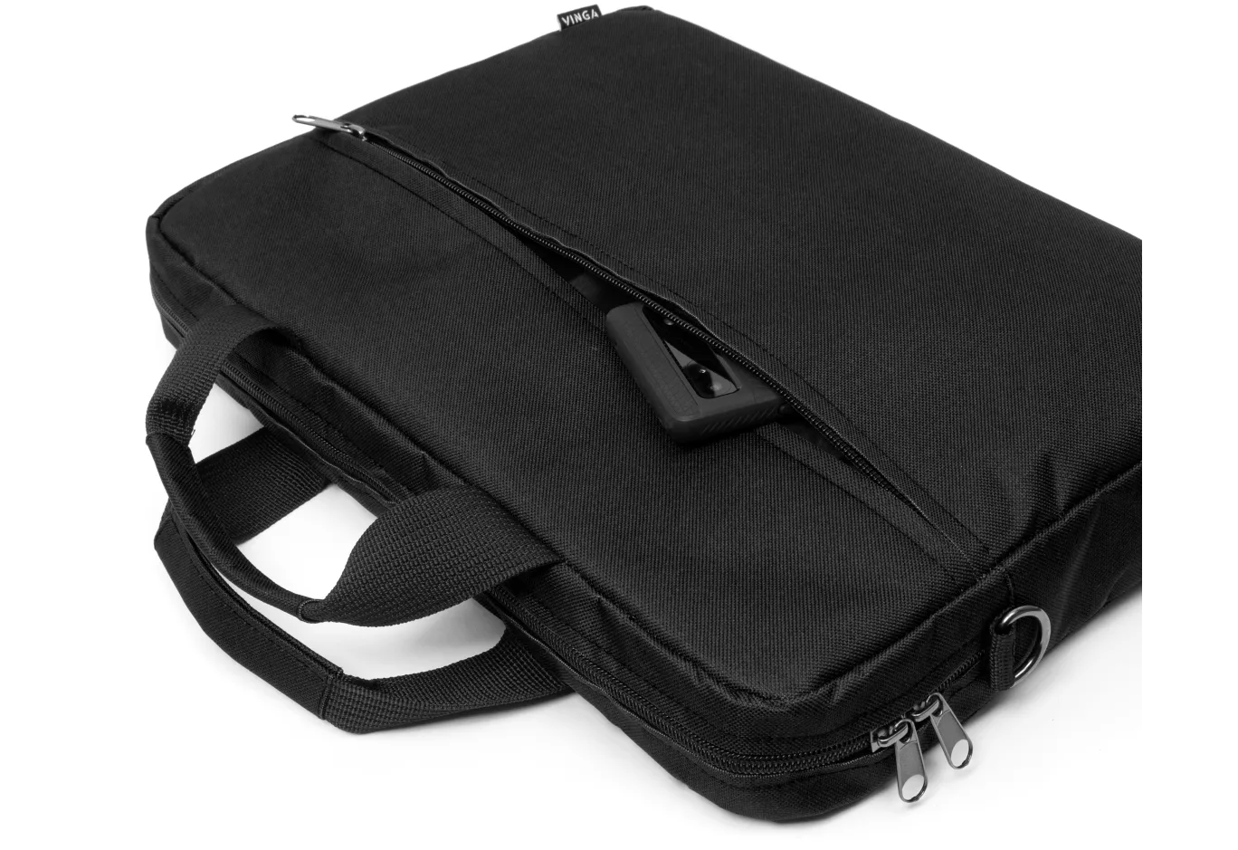 Сумка для ноутбука Vinga 14" NB1402 Black, white print (NB1402UWBK)