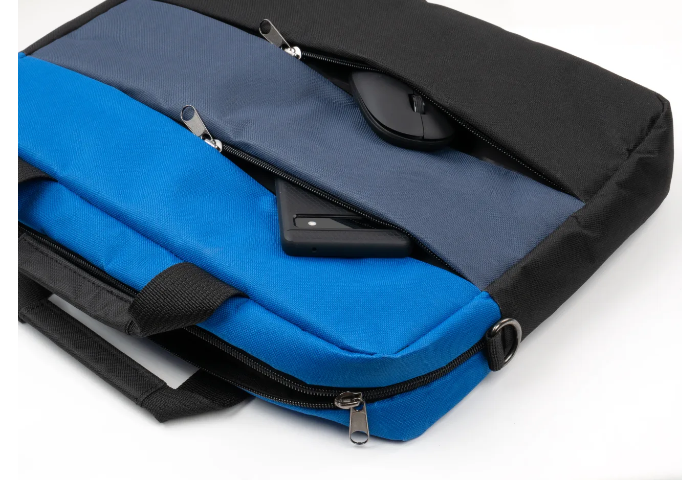 Laptop bag Vinga 15.6" NB1120 black/blue (NB1120BB)