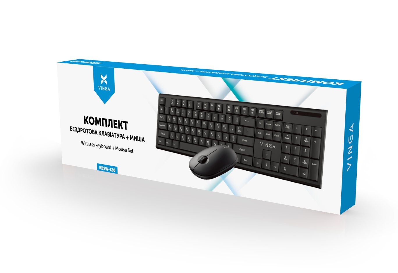 Комплект Vinga KBSW-120 Black
