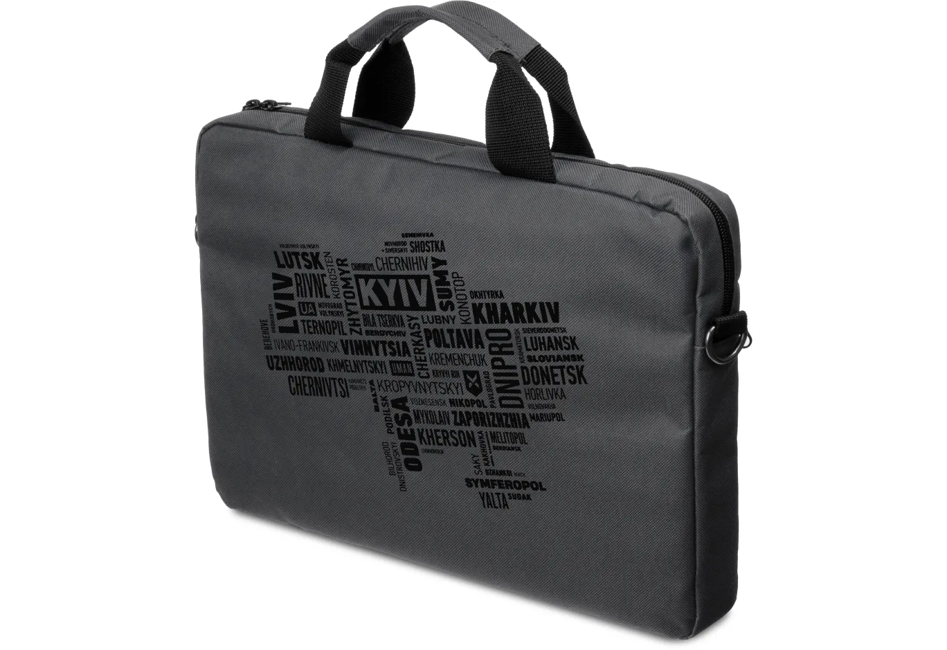 Сумка для ноутбука Vinga 15.6" NB1502 Gray, black print (NB1502UBGY)
