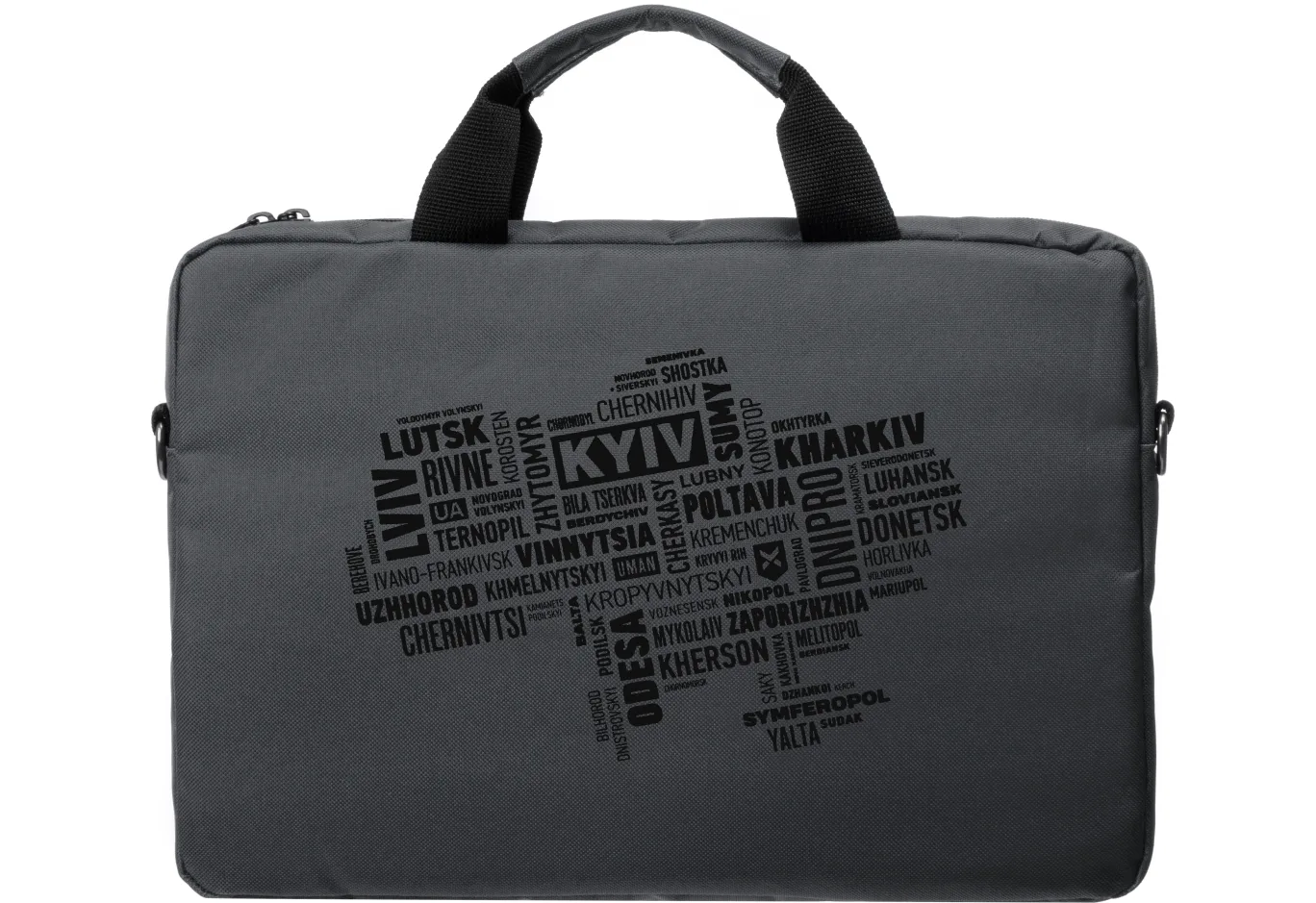 Сумка для ноутбука Vinga 15.6" NB1502 Gray, black print (NB1502UBGY)