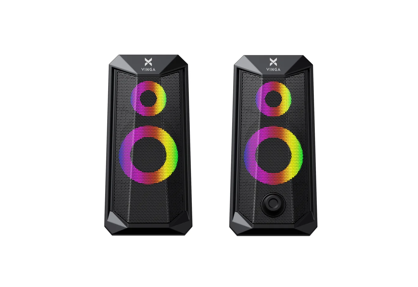 Acoustic system Vinga SP-200 LED USB Black