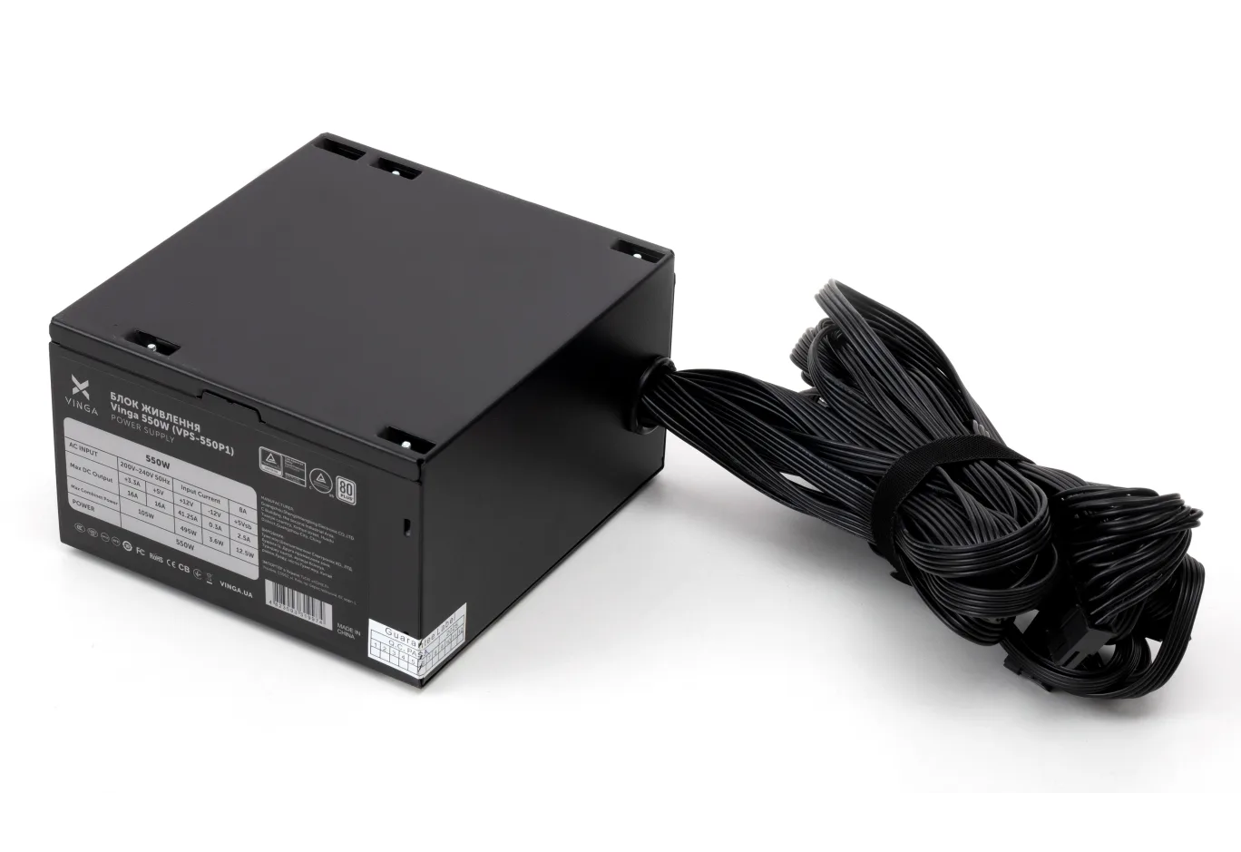 Power supply Vinga 550W ОЕМ (VPS-550P1)