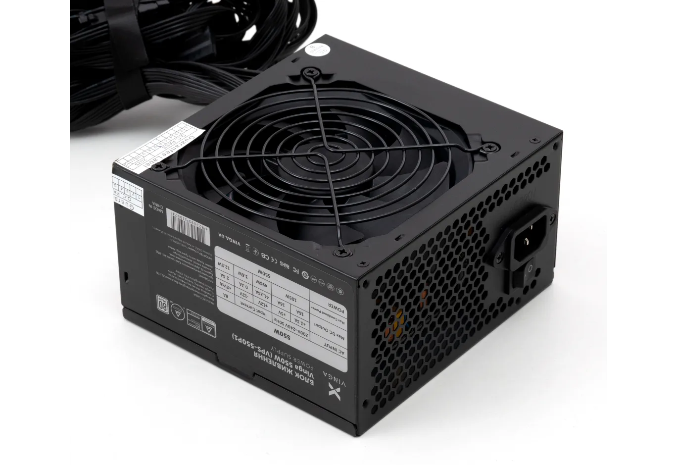 Power supply Vinga 550W ОЕМ (VPS-550P1)