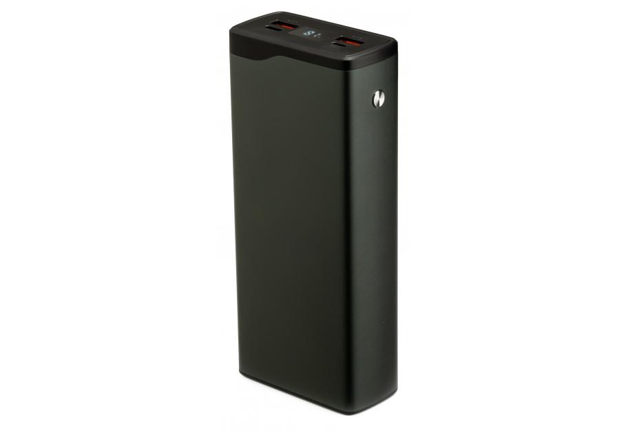 Universal Battery Vinga 30000 mAh QC3.0+PD 3 ports LCD metal 20W (VPB3QPALD)