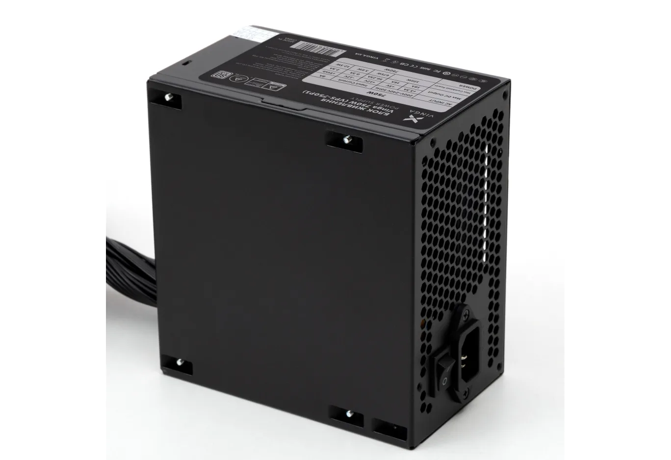 Блок живлення Vinga 750W ОЕМ (VPS-750P1)