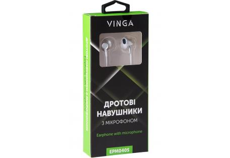 Навушники Vinga EPM040 Silver (EPM040S)