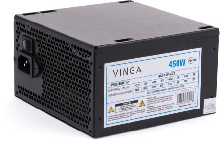 Блок живлення Vinga 450W (PSU-450-12)