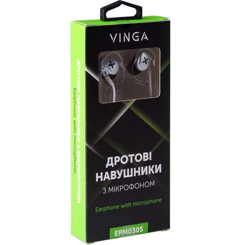 Навушники Vinga EPM030 Silver (EPM030S)